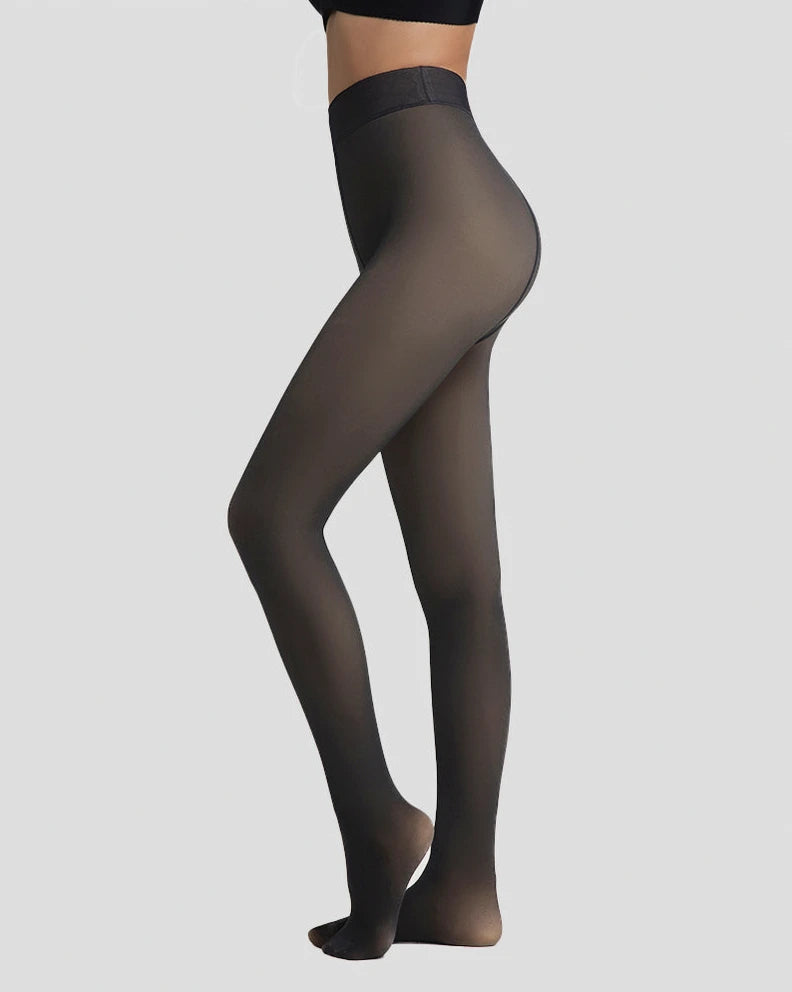 Translucent Fleece Lined Tights